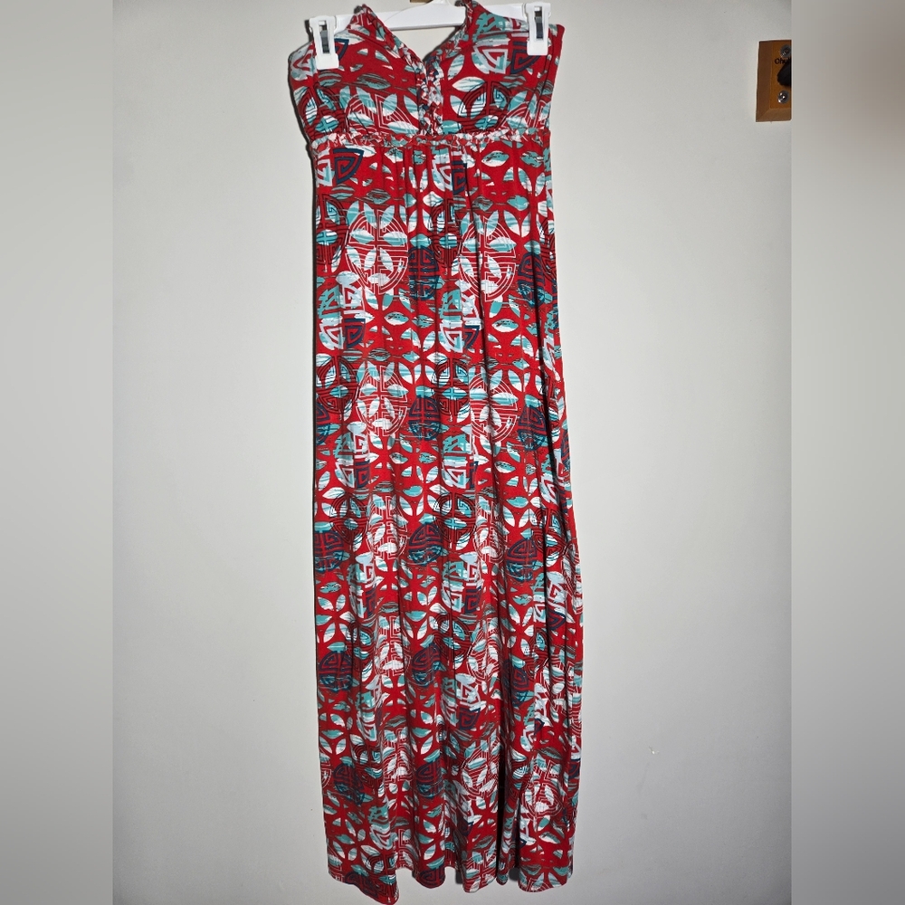 Halter maxi dress